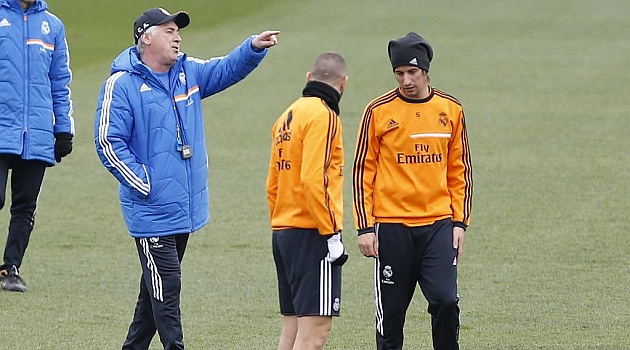 Ramos y Modric, ausencias en el entrenamiento