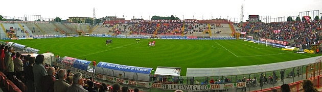 Panormica del estadio de Vicenza / Wikipedia