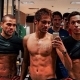 Alves, Neymar y Adriano demuestran que estn fuertes