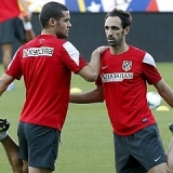 Mario y Juanfran cumplirn 100 partidos en Liga con el Atltico