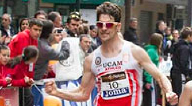 Benjamín Sánchez, campeón de
España de 20 kilómetros marcha