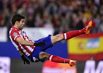 Diego Costa salta por los aires la Champions