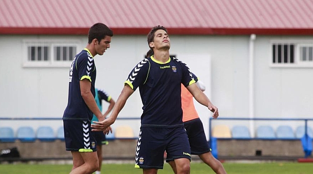 Francis Surez, durante un entrenamiento en Barranco Seco / Gerardo Ojeda (Marca)