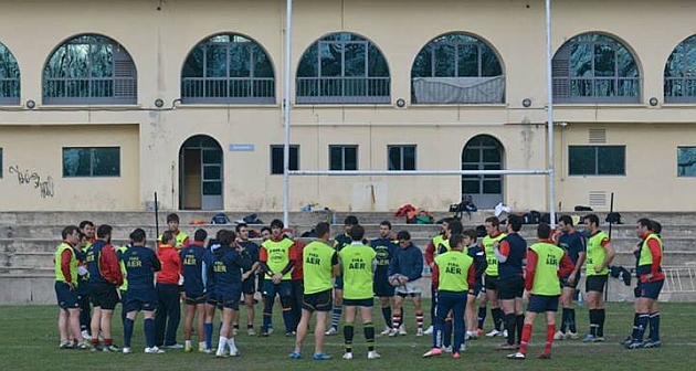 Imagen de un entrenamiento previo al partido ante Georgia / FER - Rafa Moya
