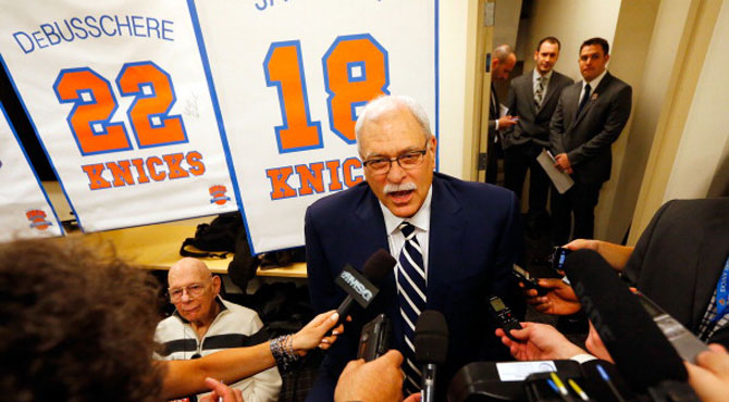 Phil Jackson firma con los Knicks, ¿con o sin Carmelo?, a cambio de 60 millones