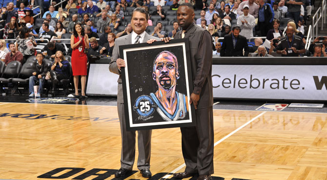 Homenaje de los Magic al 'Astronauta gallego' de la NBA