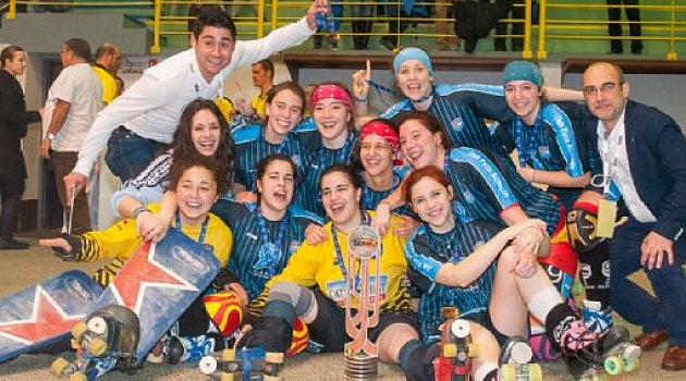 El Alcorcón, campeón de Europa de
hockey sobre patines femenino