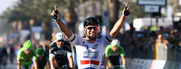 Cavendish celebra su triunfo en la sexta etapa. (OPQS - Tim De Waele)