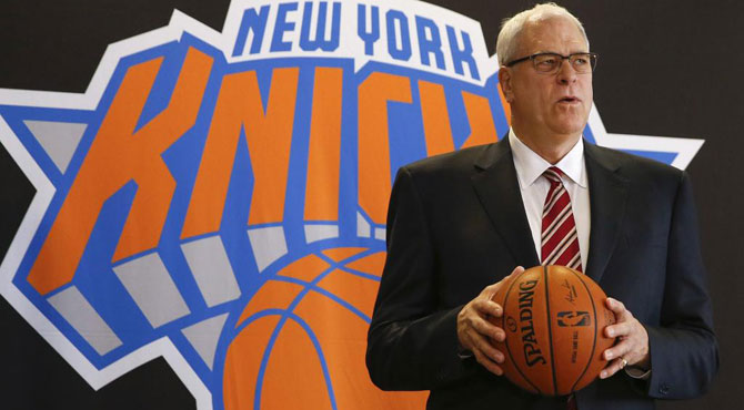 Phil Jackson ya ejerce en los Knicks: No hay mejor lugar para ganar que Nueva York