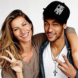 Neymar y Gisele Bündchen, dos estrellas 'made in Brasil'