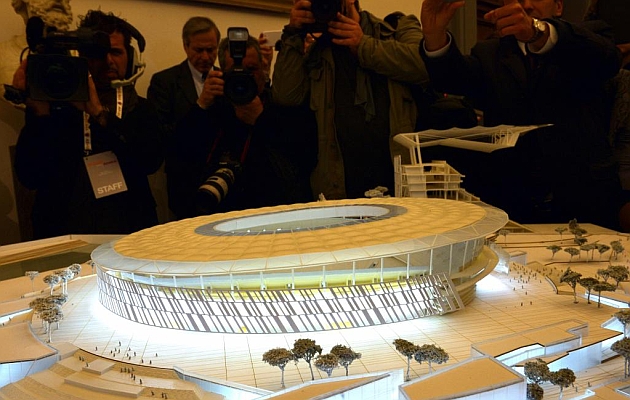 La Roma presenta el proyecto de un nuevo estadio