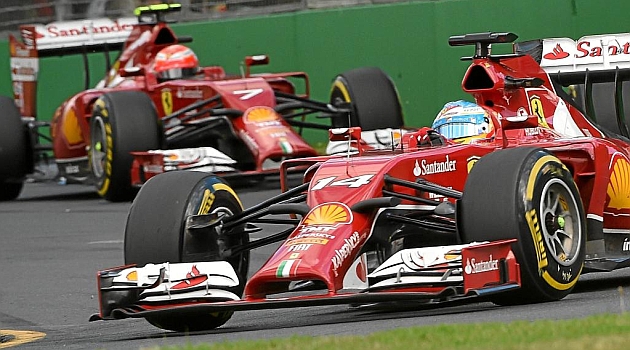 Ferrari se toma el inicio del Mundial con calma, a la espera de mejoras durante la temporada / Foto: AFP