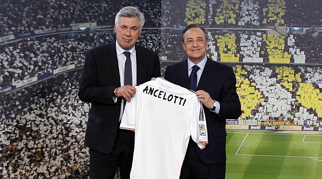 Florentino Prez dials up his support for Ancelotti