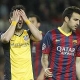 Villa perdon y escuch pitos del Camp Nou