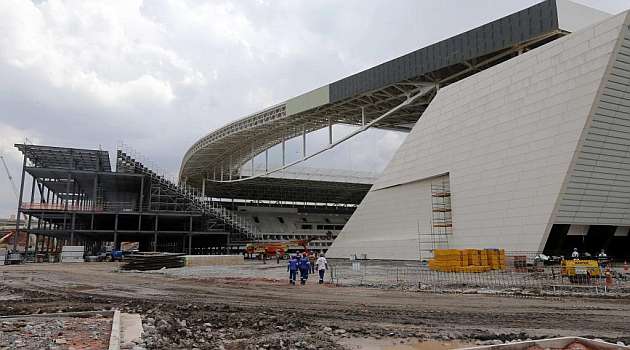 El estadio de Sao Paulo no es an seguro para recibir pblico