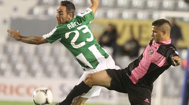 Abel Gmez, en un partido de la pasada temporada ante el Sabadell / Marca