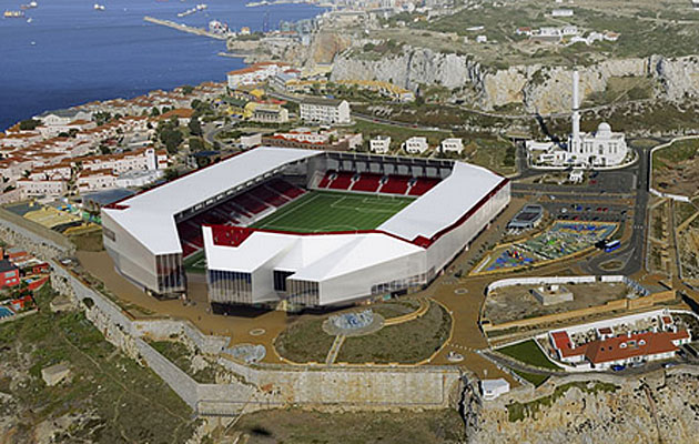 La selección de Gibraltar estrenará estadio en 2016