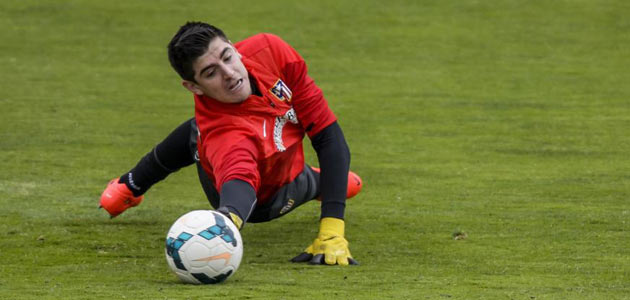 Courtois has qualification  in his hands