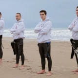 Cuatro nadadores cruzarn el Mediterrneo
para luchar contra el cncer