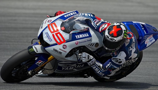 Jorge Lorenzo en su Yamaha / Foto: MOHD RASFAN-AFP