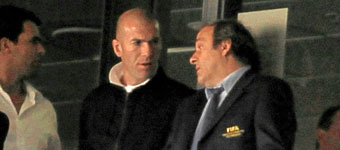Zidane y Platini
