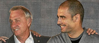 Cruyff y Guardiola