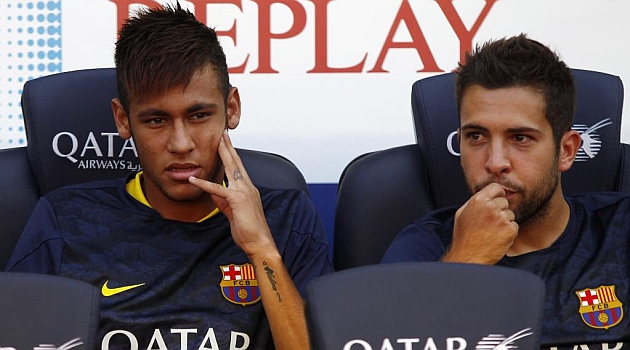 Bara face a month without Neymar and Jordi Alba