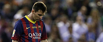 ¿Qué le pasa a Messi?