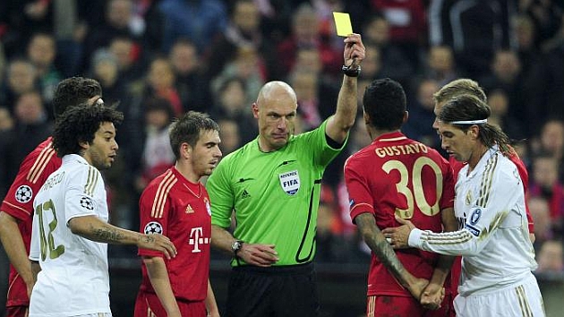 Howard Webb to referee Real Madrid-Bayern Munich