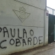 Pintadas contra Paulao y Caldern en la ciudad deportiva del Betis