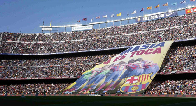 The Camp Nou, judge, jury and executioner