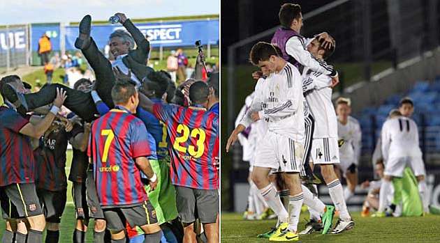 Barcelona-Real Madrid, en cuartos de la Copa de Campeones Juvenil
