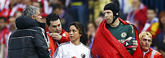 La lesión de Cech, otro problema... para el Atlético