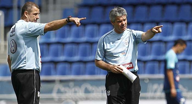 David Amaral, en su poca de entrenador del Tenerife / Marca