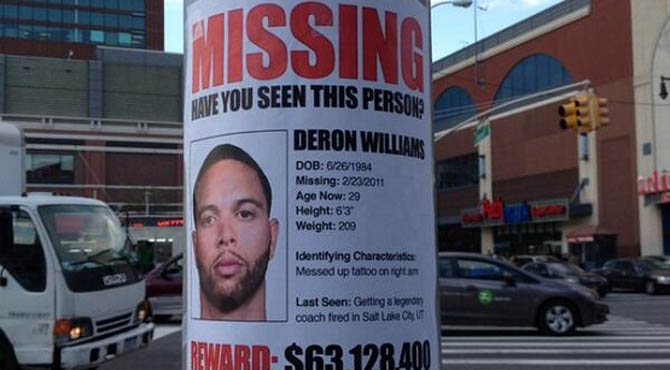 El perdido Deron Williams se encuentra a tiempo para mantener con vida a los Nets