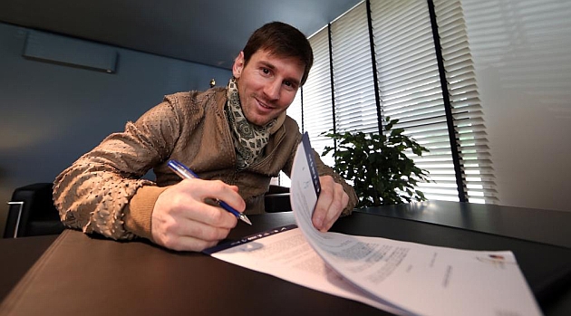 Acuerdo con Messi