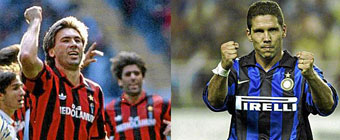 Ancelotti y Simeone, unos colores enfrentados