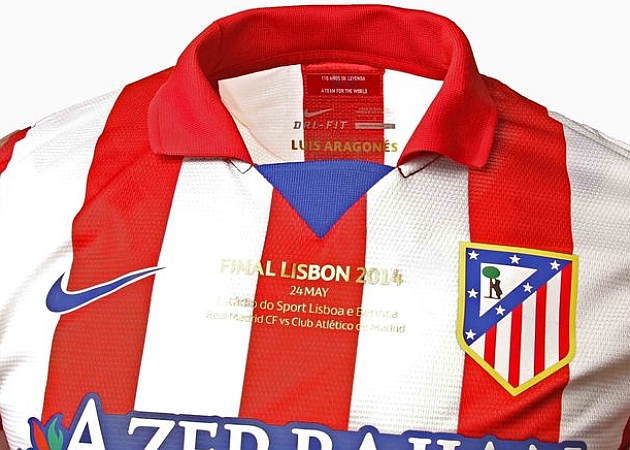 El Atlético llevará el nombre de Luis Aragones en las camisetas de la final