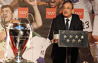 Florentino Prez: La cultura del Real
Madrid implica superar este rcord
