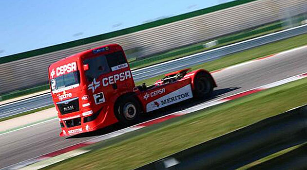 Albacete inicia el Europeo de camiones en cuarta posicin