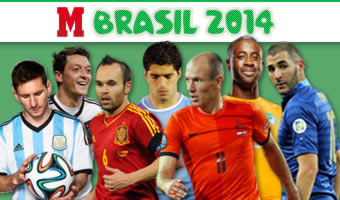 Todas las estrellas del Mundial de Brasil