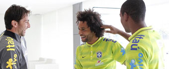 Marcelo se incorpora a la concentracin de Brasil