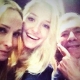 El 'selfie' de Ancelotti con su novia y su hija