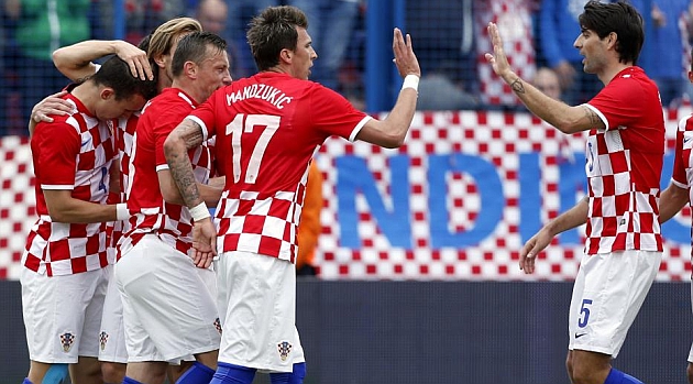 Rakitic y Modric, al mando de Croacia