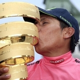 Quintana, primer colombiano que gana la carrera rosa
