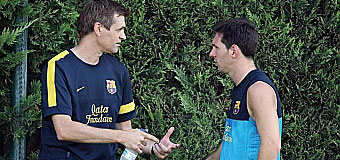 Tito convenció a Messi para no dejar el Barça