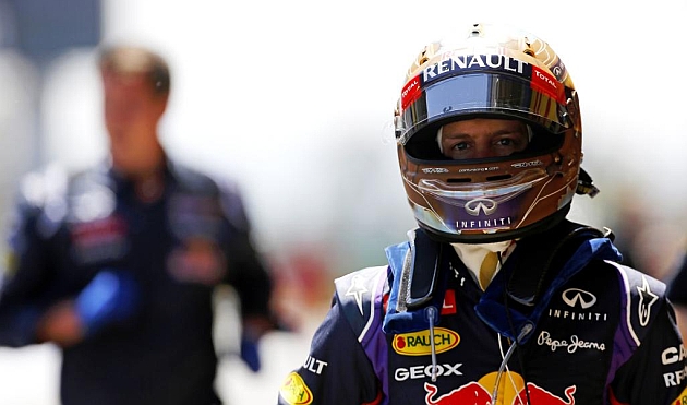 Vettel tras acabar 4 en Montmel / Foto: RV.RACINGPRESS