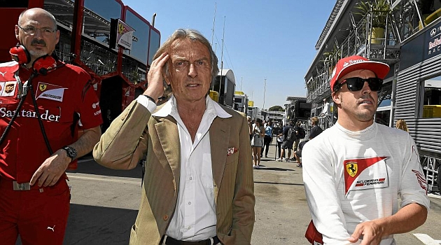 Montezemolo con Fernando Alonso / Foto: RV. RACINGPRESS