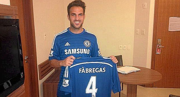 Cesc Fbregas already a Chelsea player