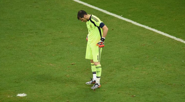 Casillas: We have to face the music. I accept the blame
